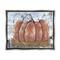 Stupell Industries Abstract Pumpkin Collage Framed Floater Canvas Wall Art